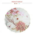 thumbnail image 5 of Popvcly Oil Paper Umbrella Mini Hand-painted Mall Ceiling Decoration Umbrellas Straight Pole Ancient Style Crafts Performance Props Dance Umbrella, 5 of 15