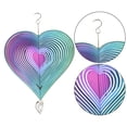 thumbnail image 2 of Viento Con Forma Corazón Metal para Exteriores Jardín (color 25*36 Cm), 2 of 6
