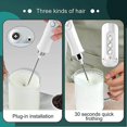 thumbnail image 5 of Milk Frother, USB Rechargeable Milk Frother 3 Speed ​​Electric Frother Gift, 5 of 5