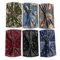 thumbnail image 3 of Meidiya Boho Flower Print Wide Bandana Knot Headbands Women Criss Cross Head Wrap Hair Band,Cotton Absorb Sweat Headband for Sports, 3 of 8