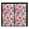 thumbnail image 1 of Rainbow Floral Static Cling Window Film Decorative Decal for Glass Doors Privacy Sticker Botanical Designs Removable No, 1 of 5