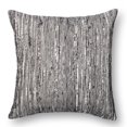 thumbnail image 1 of Alexander Home Recycled Sari Silk Stripe Square 22-inch Throw Pillow or Pillow Cover Black/White N/A, 1 of 5