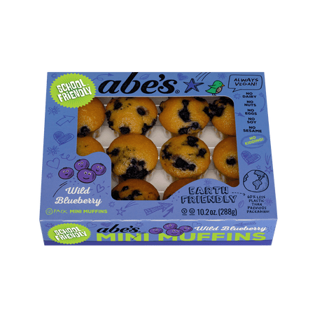 Abe's Vegan Wild Blueberry Mini Muffins