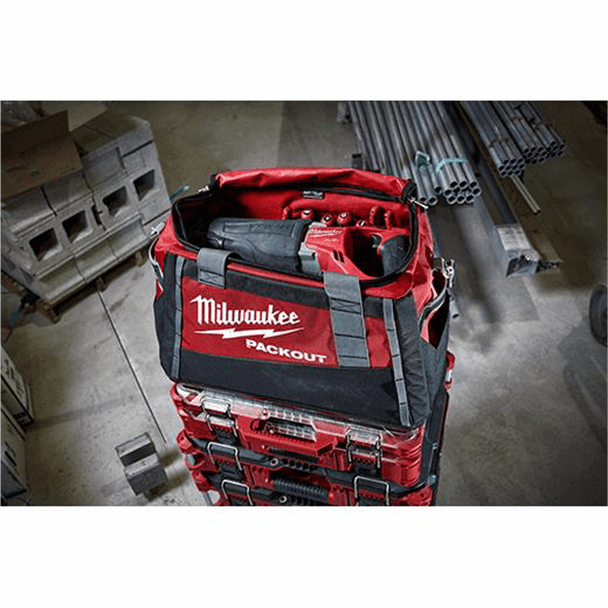 Milwaukee　48-22-8320 パックアウト　20インチ　収納トート Milwaukee 48-22-8320 20 in. PACKOUT Tote