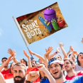 thumbnail image 4 of Pregunta a los StoryBots Bandera impresa con temática, regalo perfecto para fanáticos, amigos y familiares, y adecuada para actividades al aire libre e interiores, decoraciones de fiesta. 120*180CM, 4 of 6
