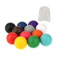 thumbnail image 3 of 12Pcs Colorful Wooden Ball Toys Educational Toys Preschool Learning Material for, 3 of 8