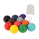 thumbnail image 3 of 12 bolas de madera Montessori con bolsa de almacenamiento, juguete de aprendizaje temprano, juguetes divertidos para niños, bola arcoíris, juguetes, 3 of 9
