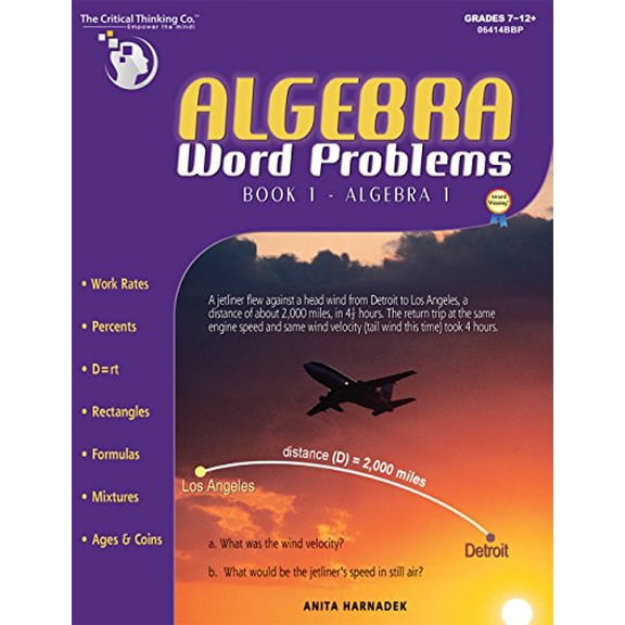 Pre-Owned Algebra Word Problems, Book 1