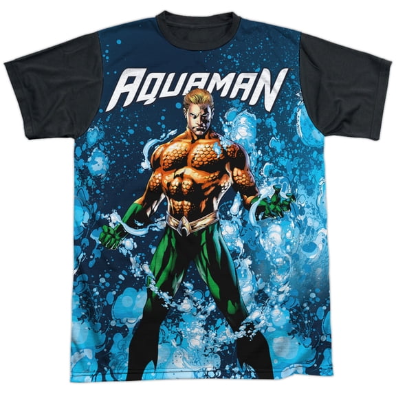 Jla - Bubbles Everywhere - Short Sleeve Black Back Shirt - Medium