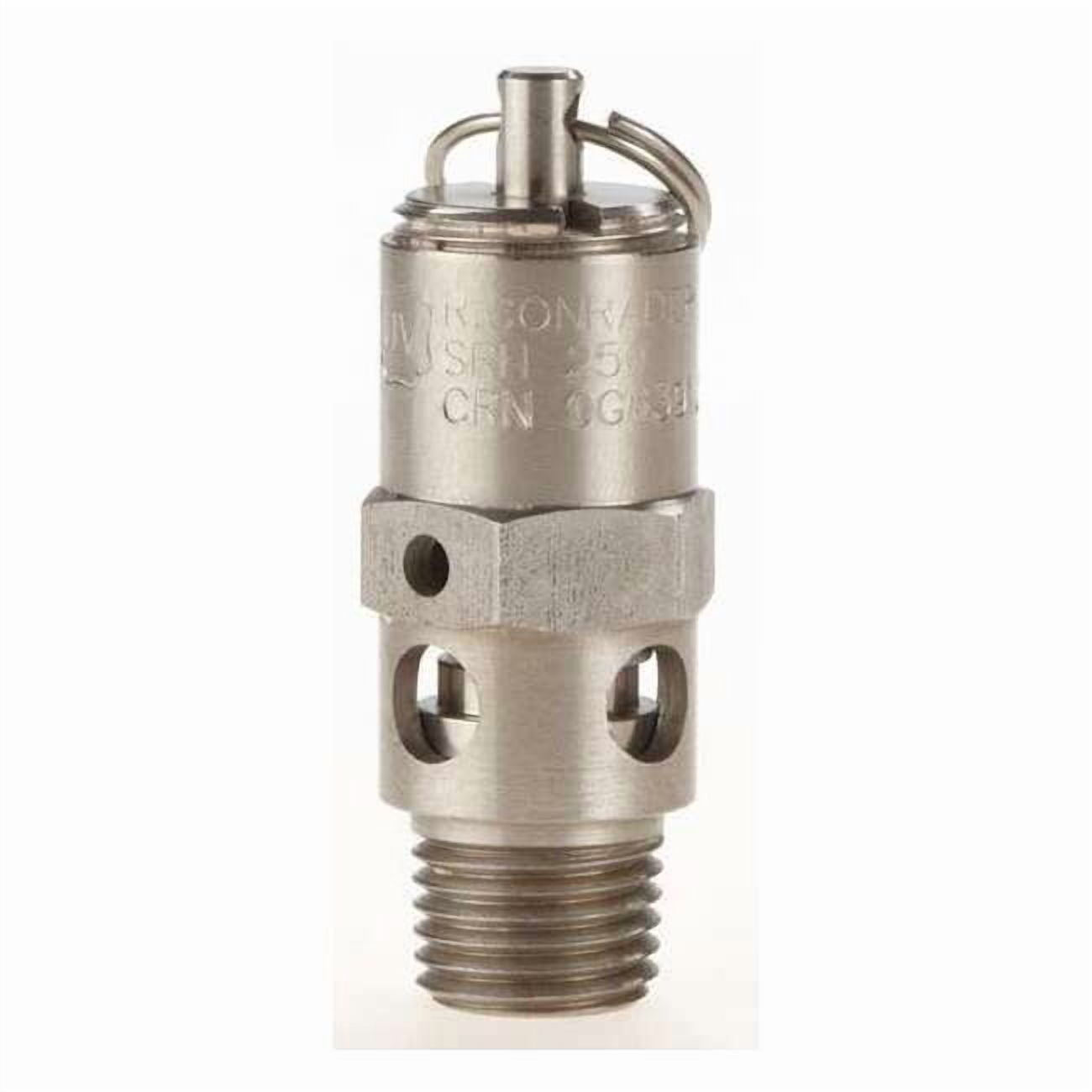 Conrader Safety Valve Hard Seat 1/4In 350 PSI SS SRH250-SS-350