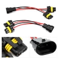 thumbnail image 4 of Headlight Retrofit,2Pcs 9005/9006 Male to Car Modification Headlamp Splitter Harness Effortless Installation, 4 of 9