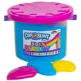 thumbnail image 1 of Cubo para limo Cra-Z-Slimy Tricolor Rainbow 1400 ml, 1 of 6