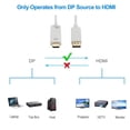 thumbnail image 3 of Compatible Con Cable Dp A Hdmi Compatible Con Línea De Conversión Displayport A Hdmi De Alta Definición 1,8 M Yuarrent EL017352-02, 3 of 5
