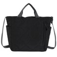 thumbnail image 1 of Bolso Mano Con Entramado Diamantes Hobo Acolchado Múltiples Bolsillos para Mujer, 1 of 9