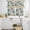 Light Brown, variant on Teal Blue Tulips Kitchen Curtains Sets for Windows 24 Inch Length, Spring Floral Barn Doors Vintage Wood Beige Rod Pocket Window Treatments Tier Curtains and Valances Set for Bedroom/Bathroom