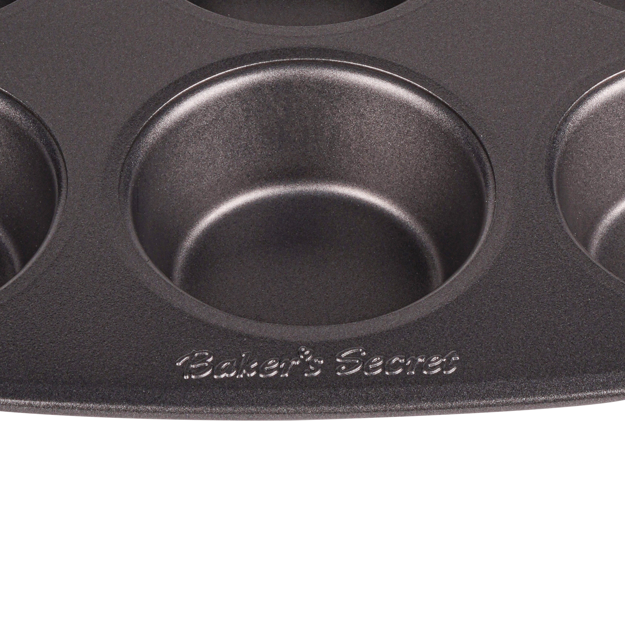 Baker's Secret Nonstick Carbon Steel Mini Muffin Pan, 24 Cups