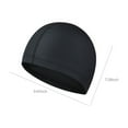 thumbnail image 6 of Swim Caps under $5! kkbbma Fabric Swim Caps High Elasticity Keeps Hair Dry Waterproof Breathable Fit Both Long Hair Short Hair Large Adult Swimming Cap, 6 of 9