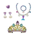 thumbnail image 1 of Kit de accesorios para disfraces de cosplay para niñas, juego de simulación, recuerdos de fiesta de princesas Dorado, 1 of 9