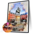 thumbnail image 2 of Pintura de diamante 5D DIY Taladro redondo completo Paisaje Kit Decoración del hogar Artesanía(15) FLhrweasw Nuevo, 2 of 9