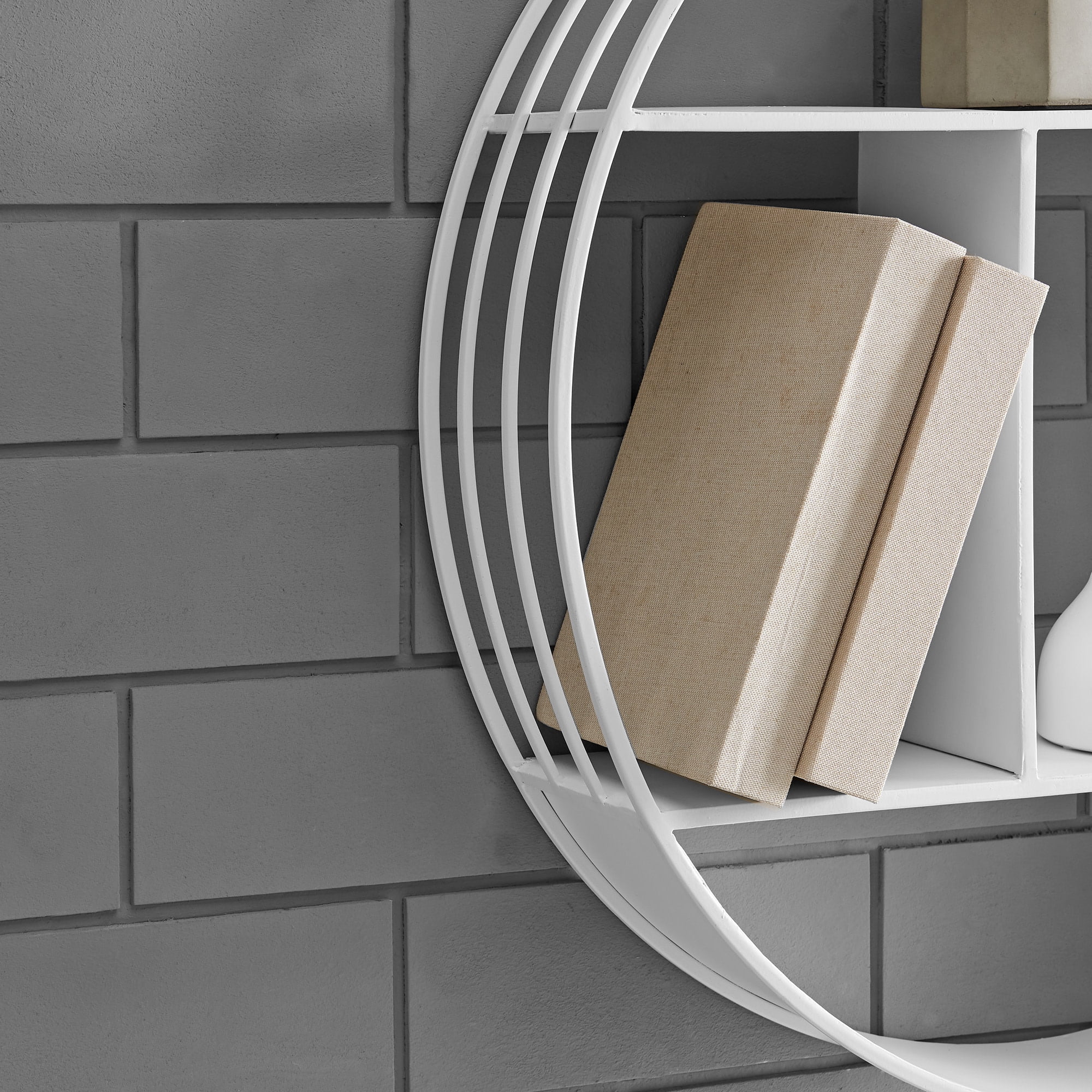 Find Your Perfect FirsTime & Co. White Brody Wall Shelf