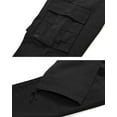 thumbnail image 7 of TRGPSG Men's Classic All Cotton Cargo Pants, 6-Pocket Work & Hiking Pants(No Belts)Black,Size 36, 7 of 7
