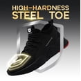 thumbnail image 2 of Steel Toe Safety Shoes for Men Women Work Sneakers Breathable Lightweight Industrial & Construction Shoe, 2 of 6