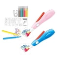 thumbnail image 1 of Rotulador de acuarela eléctrico para niños, pincel de color pintado a mano, lavable, juego de bolígrafos de inyección de tinta eléctricos de 12 colores, 1 of 5