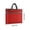 Red, variant on FEOLGEHLY 2 Pack Large Capacity File Organizers with Handle, 11.8x14.9 Inch Fabric Document Holder, Water-Resistant Wear-Resistant Document Organizer for Business Adults Office Meeting, Black