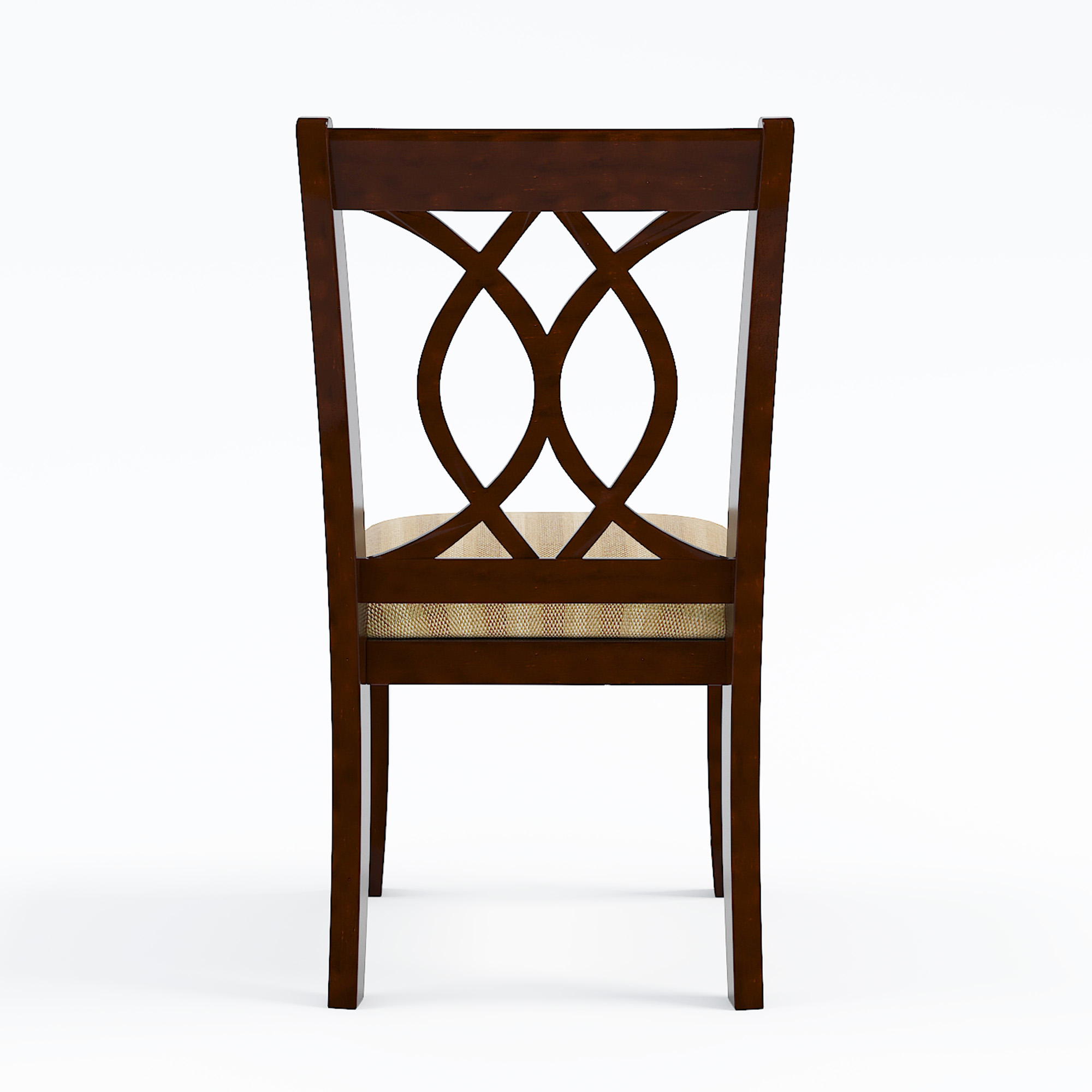 Furniture of America Goddard Padded Dining Chairs - Set of 2, Brown