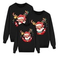 thumbnail image 4 of Gyexs Matching Christmas Shirts - Christmas Shirts for Family Funny, Xmas Funny Holiday Pullover Tops Breathable Men's Clothing (Kid, Black, 3-4 Years), 4 of 5
