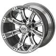 thumbnail image 2 of LSI Casino 12" Gunmetal Golf Wheels 215x35-12 Cruze Tires Yamaha, 2 of 4