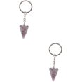 thumbnail image 1 of HUGFEGWE 2 Pcs Key Chain Natural Stone Balance CJB91-118827, 1 of 9