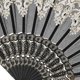 thumbnail image 3 of Palace Style Folding Fan Elegant Hand Fan Folding Fan For Performance Stage, 3 of 4