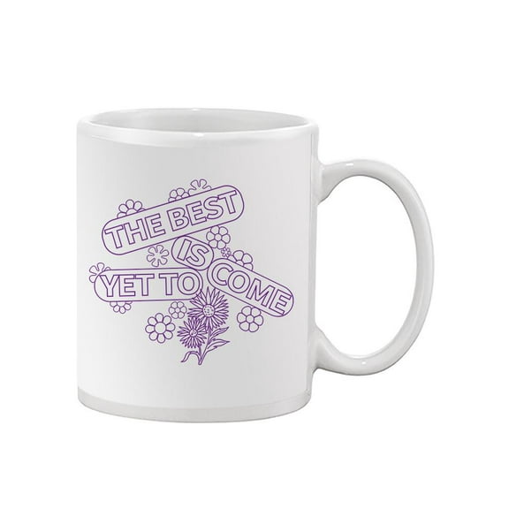Hippie Groovy Flowers Mug - Image by Shutterstock,