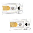 thumbnail image 2 of Housses d'Oreiller en Jacquard Imprimé Décoratif Boho-Chic 2 PCS, 2 of 2