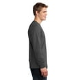 thumbnail image 2 of Port & Company Long Sleeve 5.4-oz. 100% Cotton T-Shirt. Charcoal. 4XL., 2 of 3