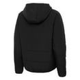 thumbnail image 3 of Women's Antigua  Black Wyoming Cowboys Universe Full-Zip Hooded Puffer Jacket, 3 of 3