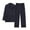 Black-18, variant on LONKITO Mens Pajama Sets Cotton Long Sleeve Shirts and Pj Pants Soft Comfort Pjs Loungewear Sleepwear