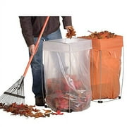 Bag Buddy Bag .,. Holder - Versatile .,. Metal Support Stand .,. for 30 - .,. 33 Gallon Plastic .,. Bags - Use .,. For Leaves, Yard .,. Work, Laundry, Trash .,. and More - .,. 23"h