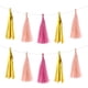 thumbnail image 1 of 15Pcs Guirnalda de Flecos Oro Brillante, Rojo Rosa, Rosa Claro con Cuerda para Decoración de Fiesta de Boda y Cumpleaños, 1 of 7