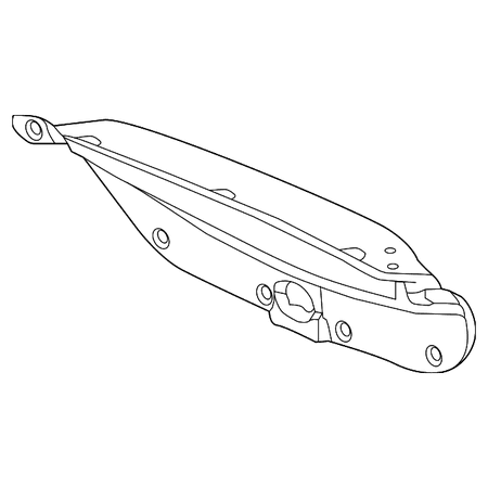 Honda Trunk Lid - Genuine OE Honda Trunk Lid Trim 84620-TBA-A01ZA