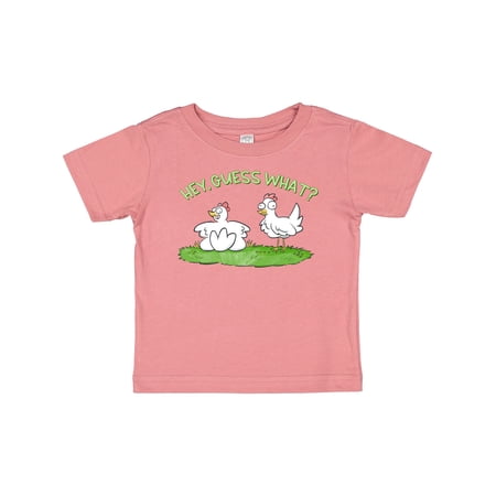 Inktastic Hey, Guess What? Chicken Butt Boys or Girls Baby T-Shirt