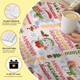 thumbnail image 6 of Custom Christmas Blanket | Personalized Blanket for Boys Girls | Plush Cozy Customized Name Blanket | Personalized Gifts Name Blanket for Birthday Christmas | 40"x50"-Kids/Throw Size, 6 of 6