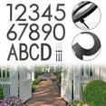 thumbnail image 7 of 12" black house number with numbers/letters for outdoor decoration 5, 7 of 7