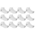 thumbnail image 2 of Fruit of the Loom Dual Defense Low-Cut Socks for Men, White, Sizes 6-12 (12-Pack), 2 of 5