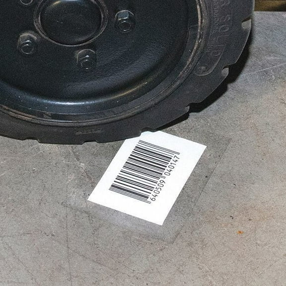 Aigner Index Floor Label,Adhered Style,8" L,PK25 FV-86