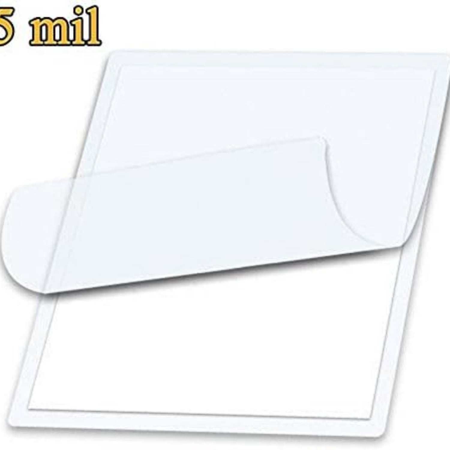 Thermal Laminating Pouches, Laminating Sheets 8.9 x 11.4-Inches/Letter Size/5 mil, 300 Pack Laminator Sheets for Sealed Document, Cards, Clear Laminated Finish, Round Corner, Waterproof