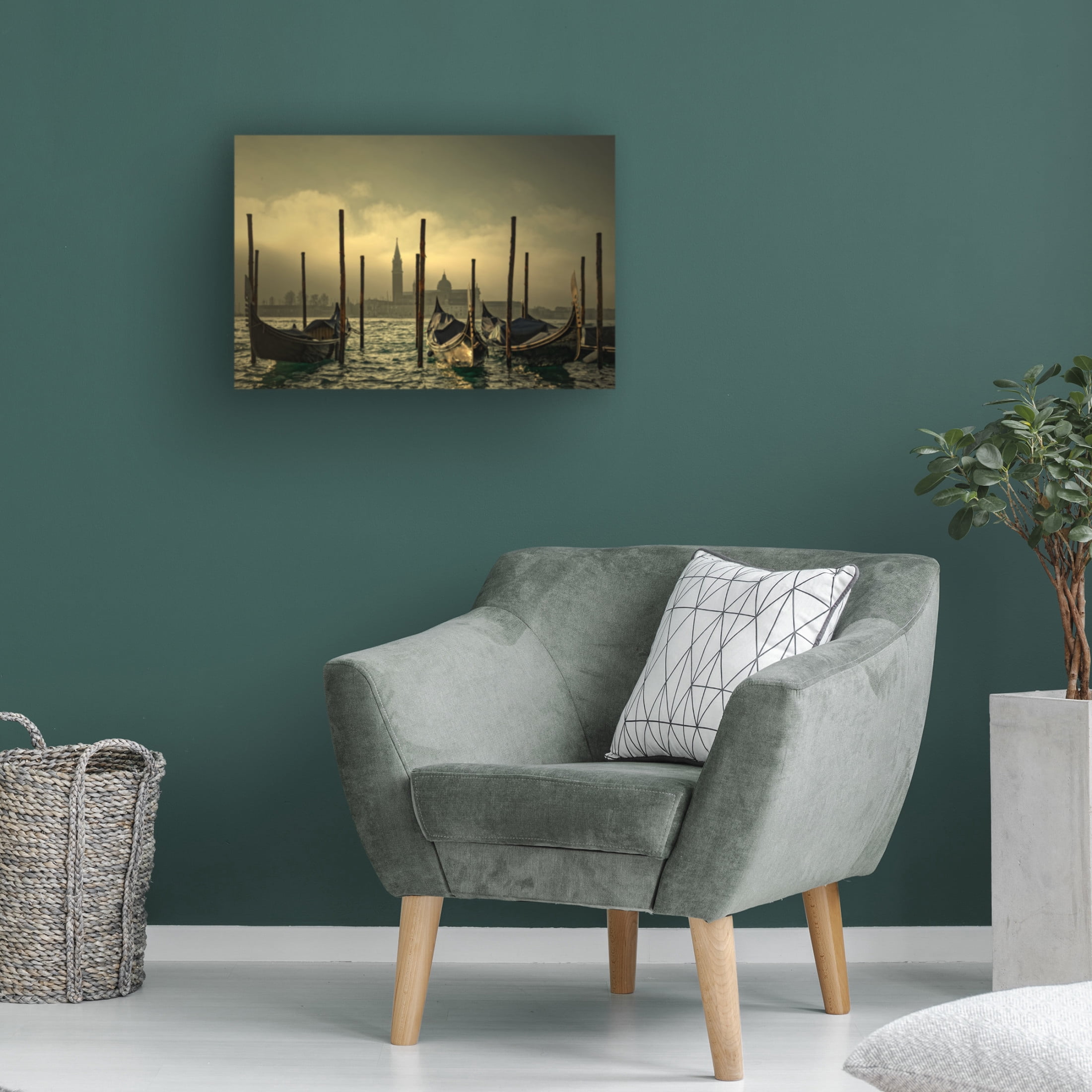 Trademark Fine Art Isabelle DUPONT Light In The Mist Canvas Wall Art
