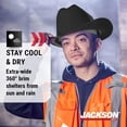 thumbnail image 3 of Casco de seguridad Jackson Safety Cowboy, casco de ala completa, 3 of 9