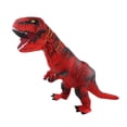 thumbnail image 2 of Disfraz de dinosaurio T-Rex inflable para Halloween, cosplay, fiesta, Navidad, adulto, 150-190 cm, rojo, 2 of 14